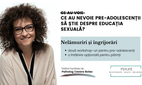 Ce au nevoie să știe pre-adolescenții despre educația sexuală?